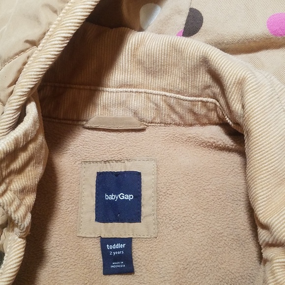 Girls Gap Quilted Jacket size 2 - Picture 2 of 7